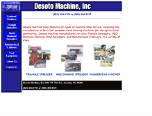 Tablet Screenshot of desotomachine.net